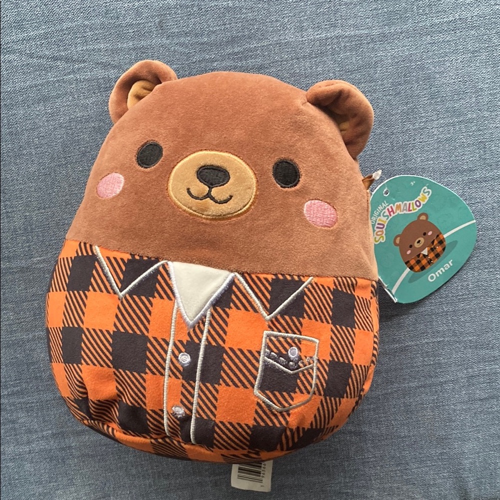 Squishmallows Omar The Brown Bear 🐻